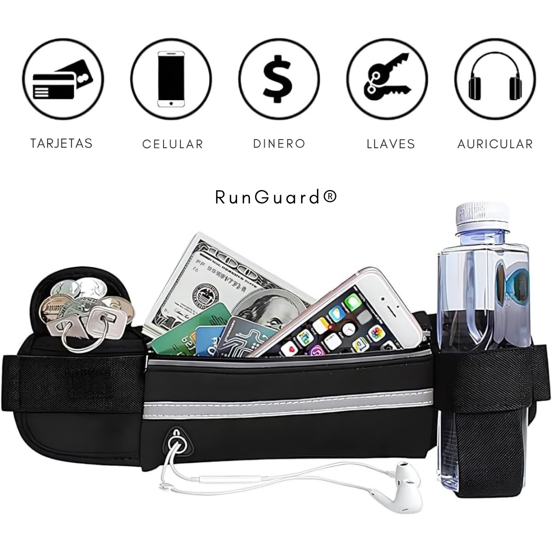 RunGuard® El Mejor Bolso de Correr Impermeable 🏃🏼♂️📱