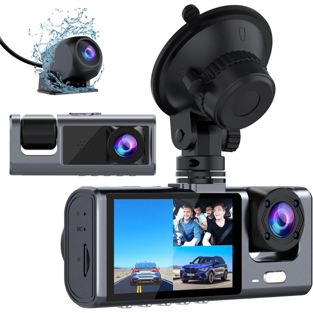 DriveVision® Pro - Cámara de Auto - 3 en 1