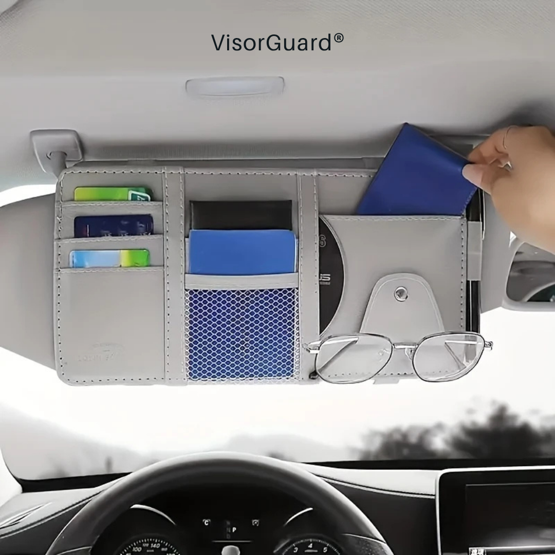 VisorGuard® - Organizador de Documentos para Auto -