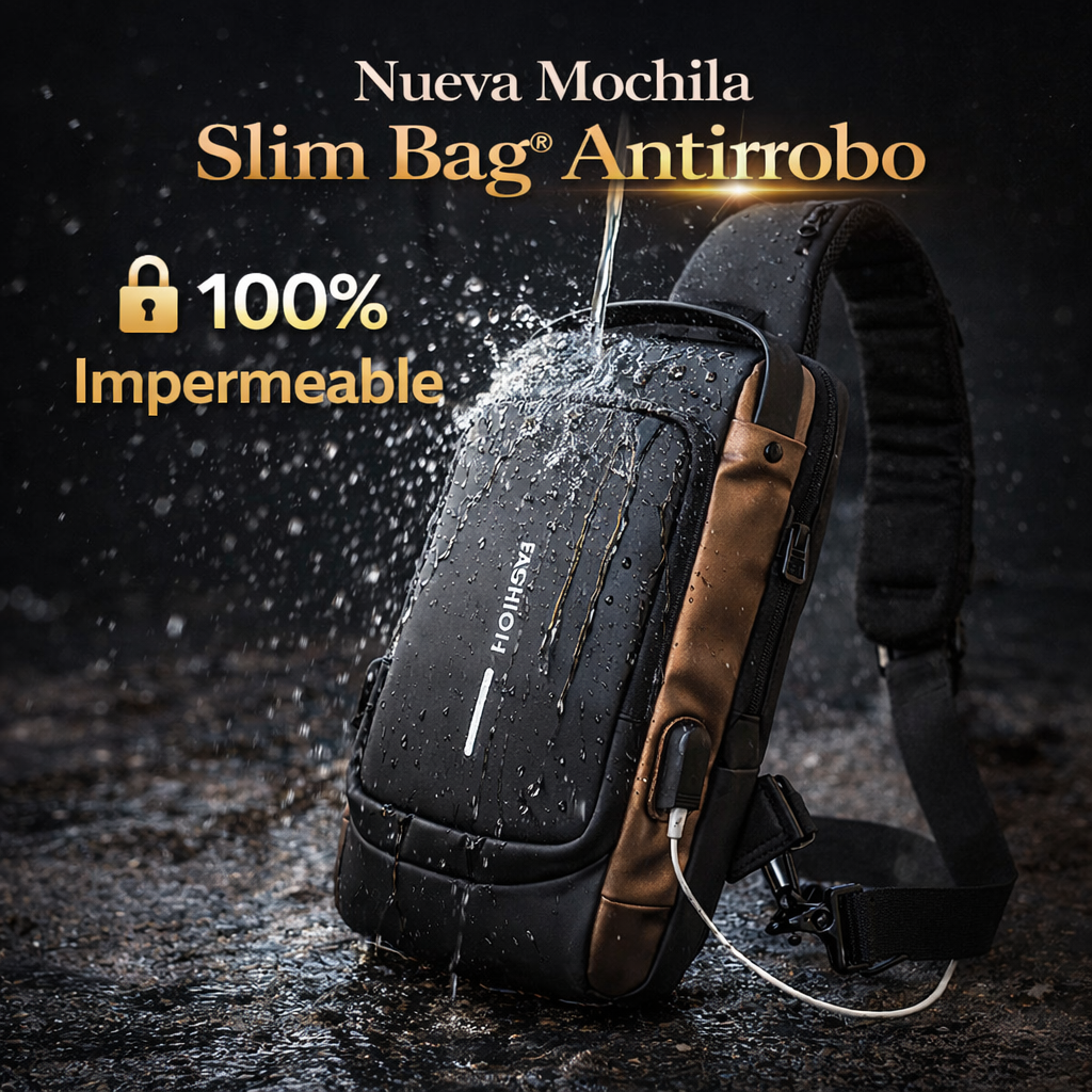 Mochila Slim Bag® Antirrobo 🎒🥷🏼
