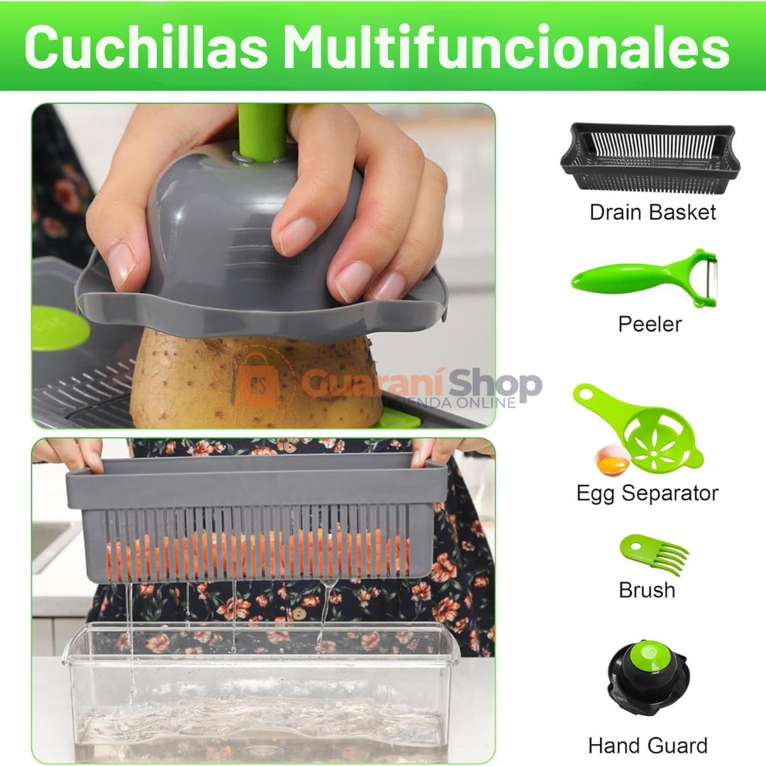 PicaChef Pro® – El Picador de Verduras Multifuncional