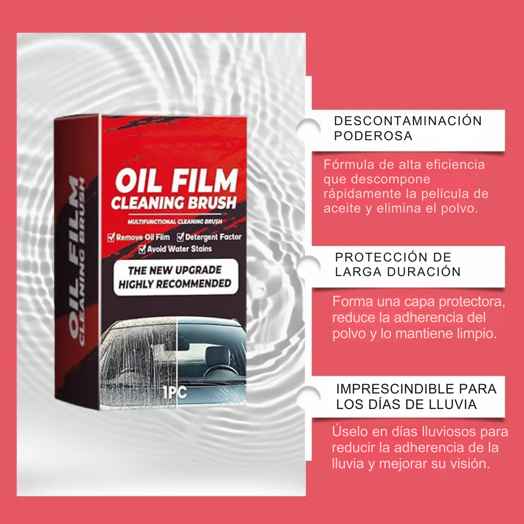 OilFilm® - Limpiador de Vidrio Profesional 120 ml