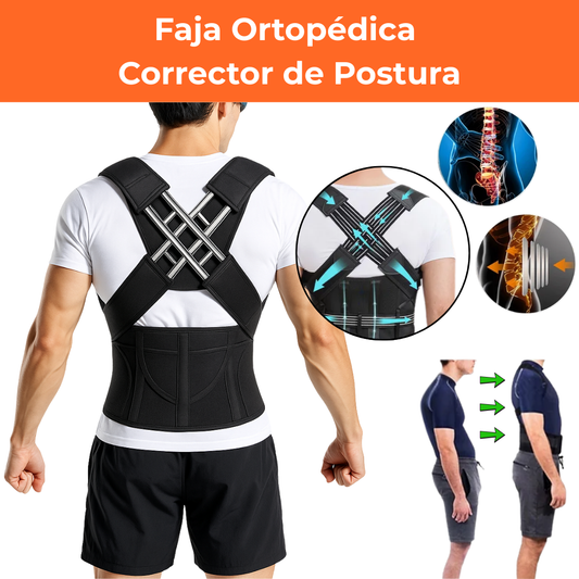Faja Ortopédica  Corrector De Postura - Unisex