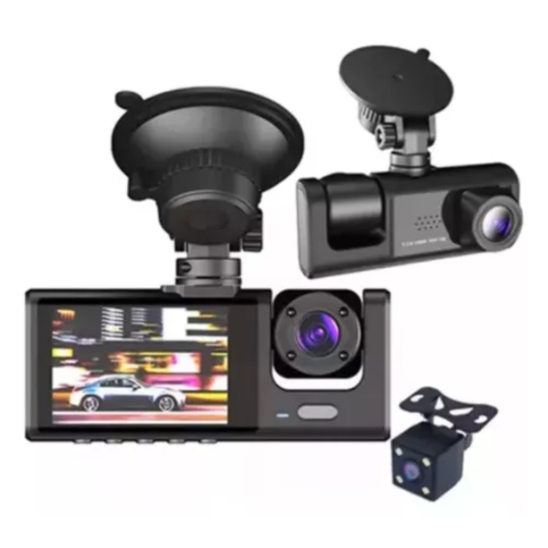 DriveVision® Pro - Cámara de Auto - 3 en 1