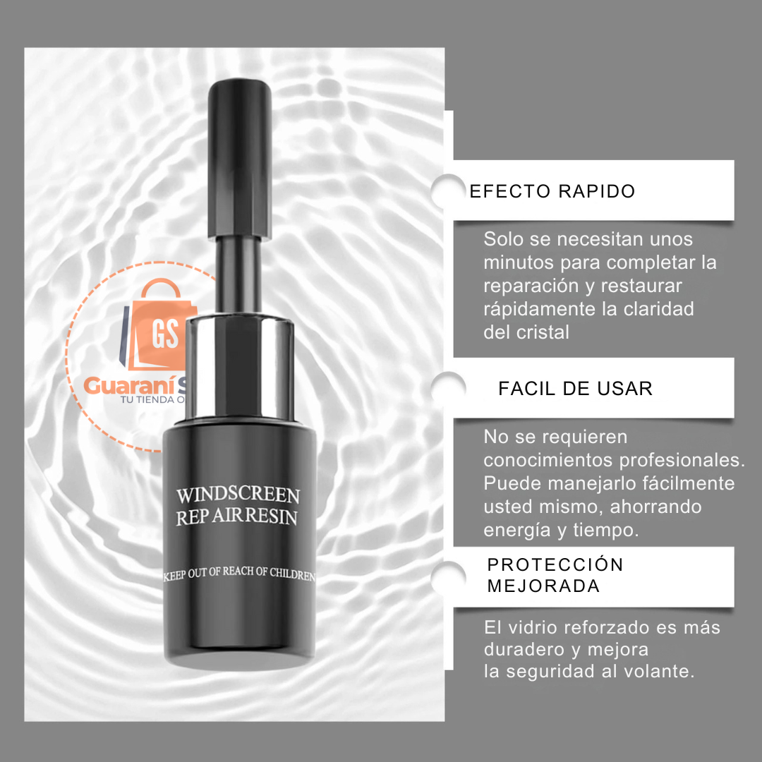 WindShield Crack Repair Kit Con Tecnología NanoGlass®