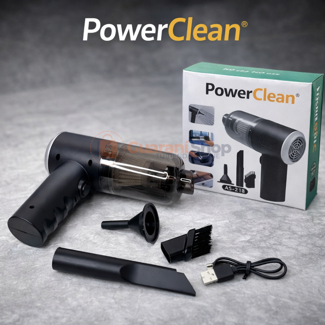 PowerClean® 3 en 1 - Aspiradora y Sopladora Portátil