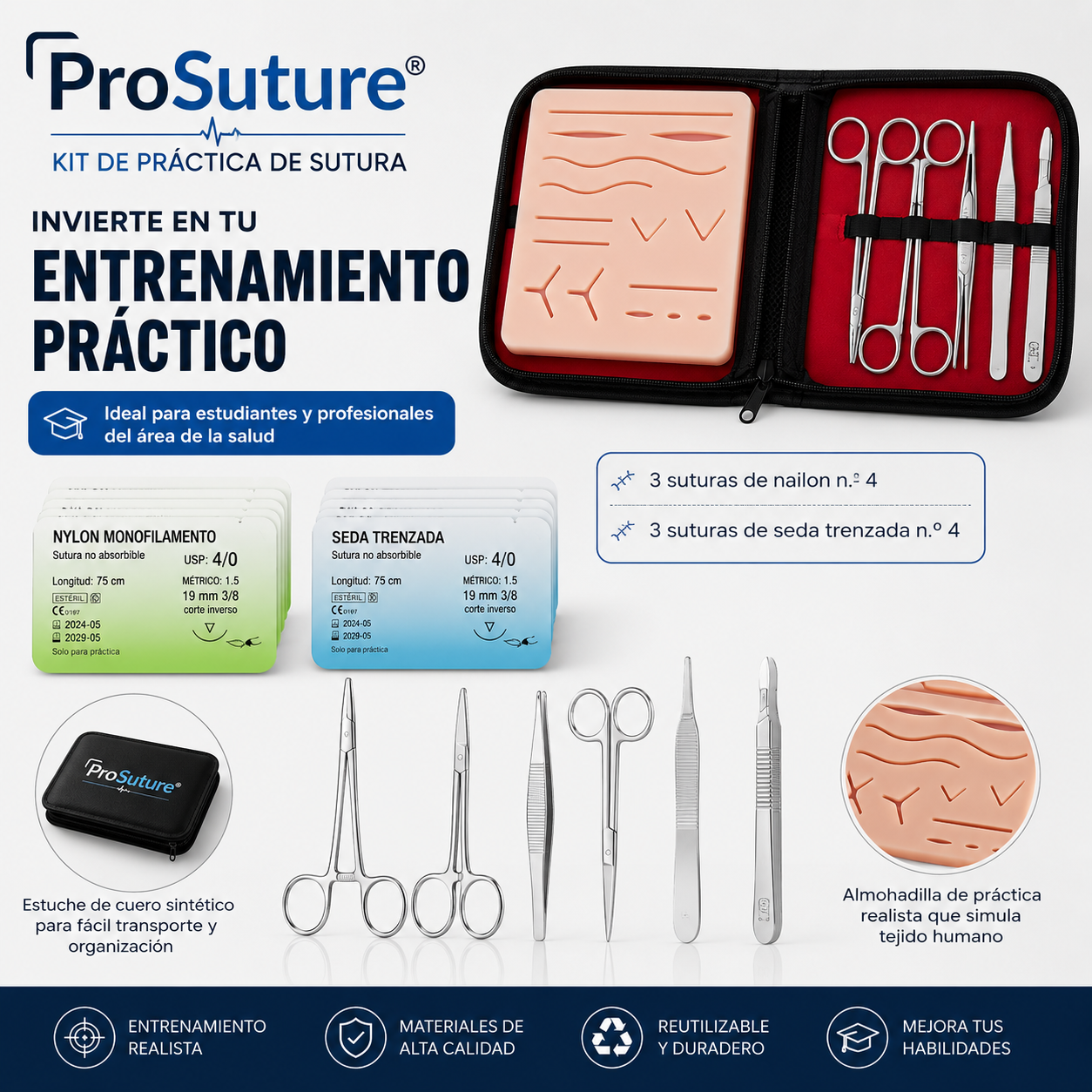 ProSuture® - Kit De Práctica De Sutura