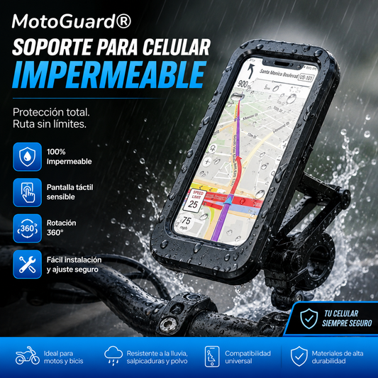 MotoGuard® Soporte para Celular Impermeable