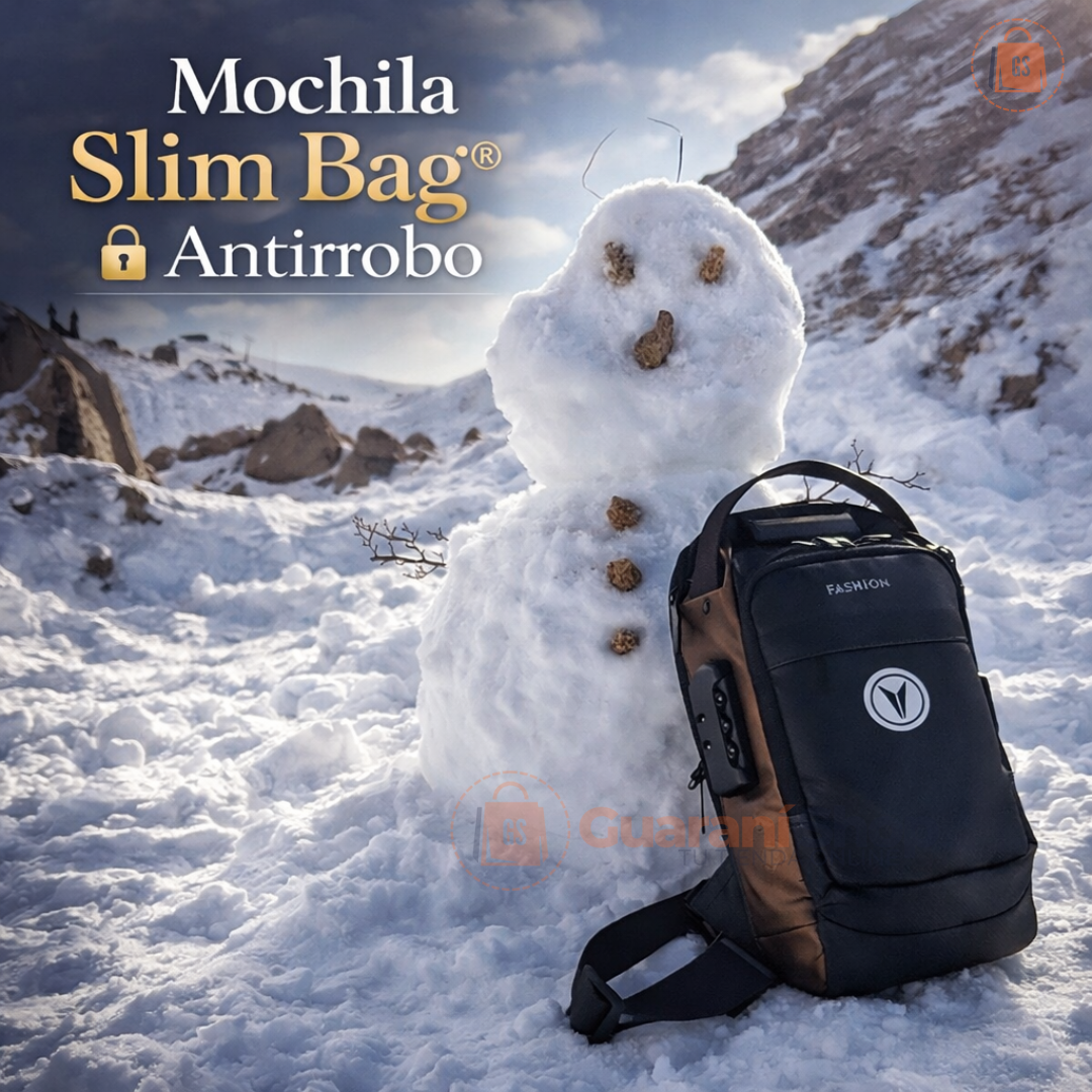Mochila Slim Bag® Antirrobo 🎒🥷🏼