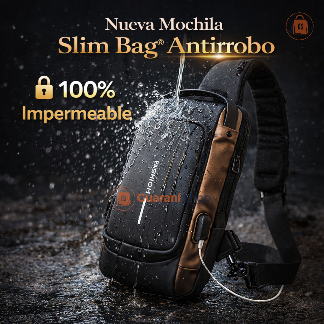 Mochila Slim Bag® Antirrobo 🎒🥷🏼