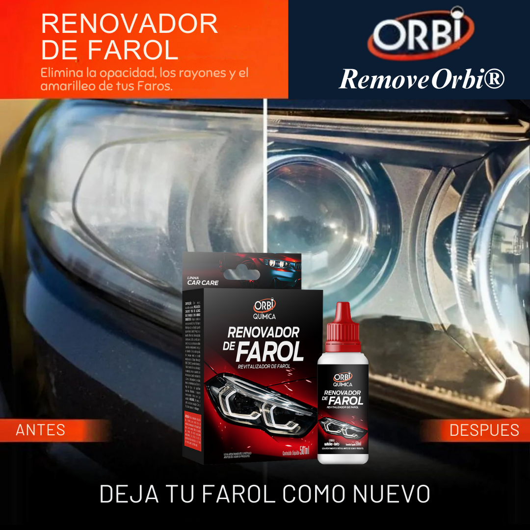 RemoveOrbi® – Restaura tus faros en segundos