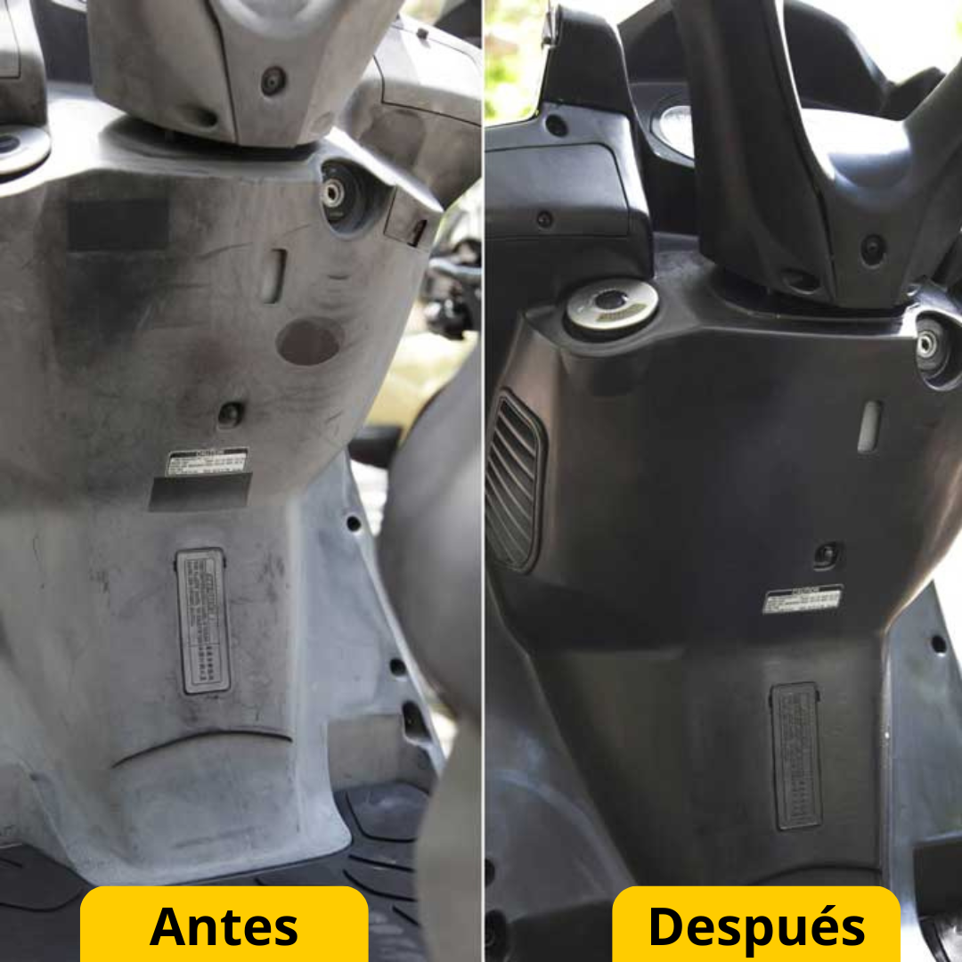 RenovaPlasti® - Renueva el color del plástico de tu Auto y Moto 🧽🚗🏍️