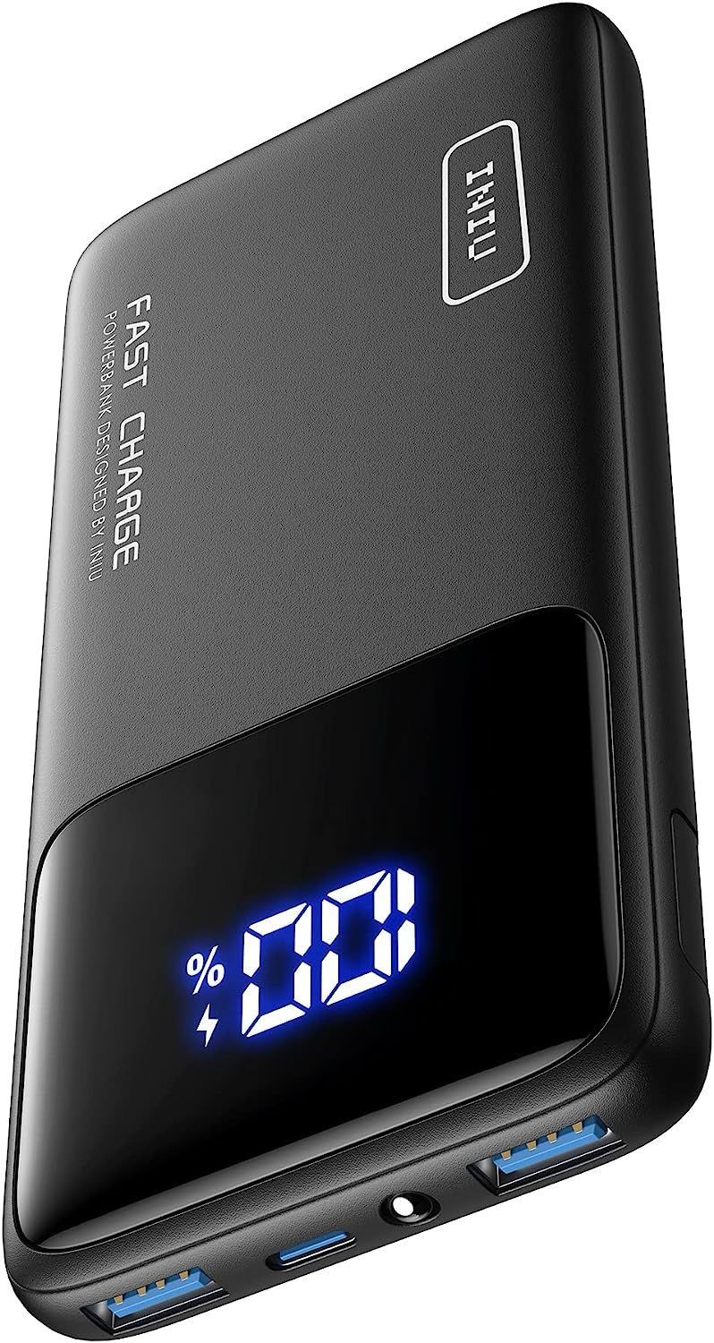 CARGADOR PORTATIL PARA 5 CARGAS DE CELULAR 20.000 MAH